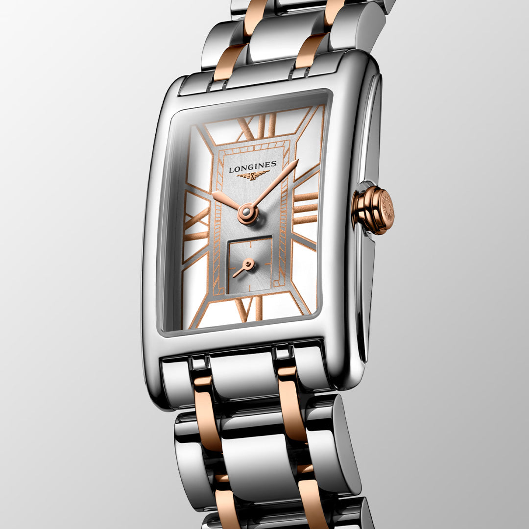 Watch in steel DolceVita Longines