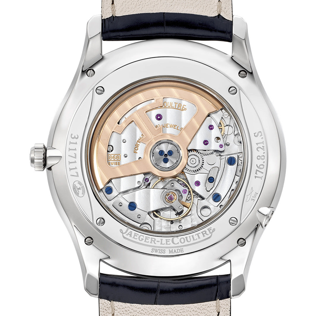 Watch in steel Master Ultra Thin Perpetual Calendar Jaeger-lecoultre