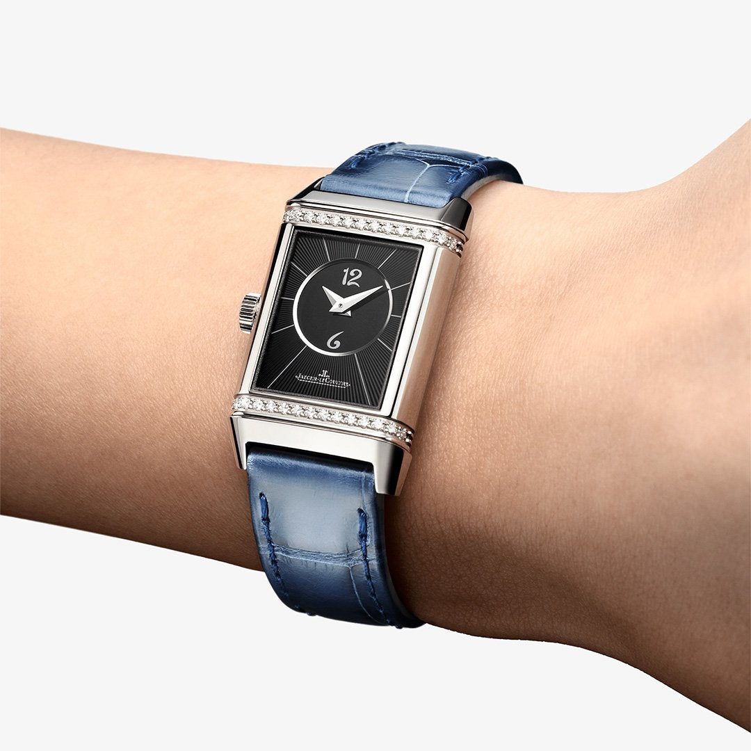 Watch in steel Reverso Classic Duetto Jaeger-lecoultre