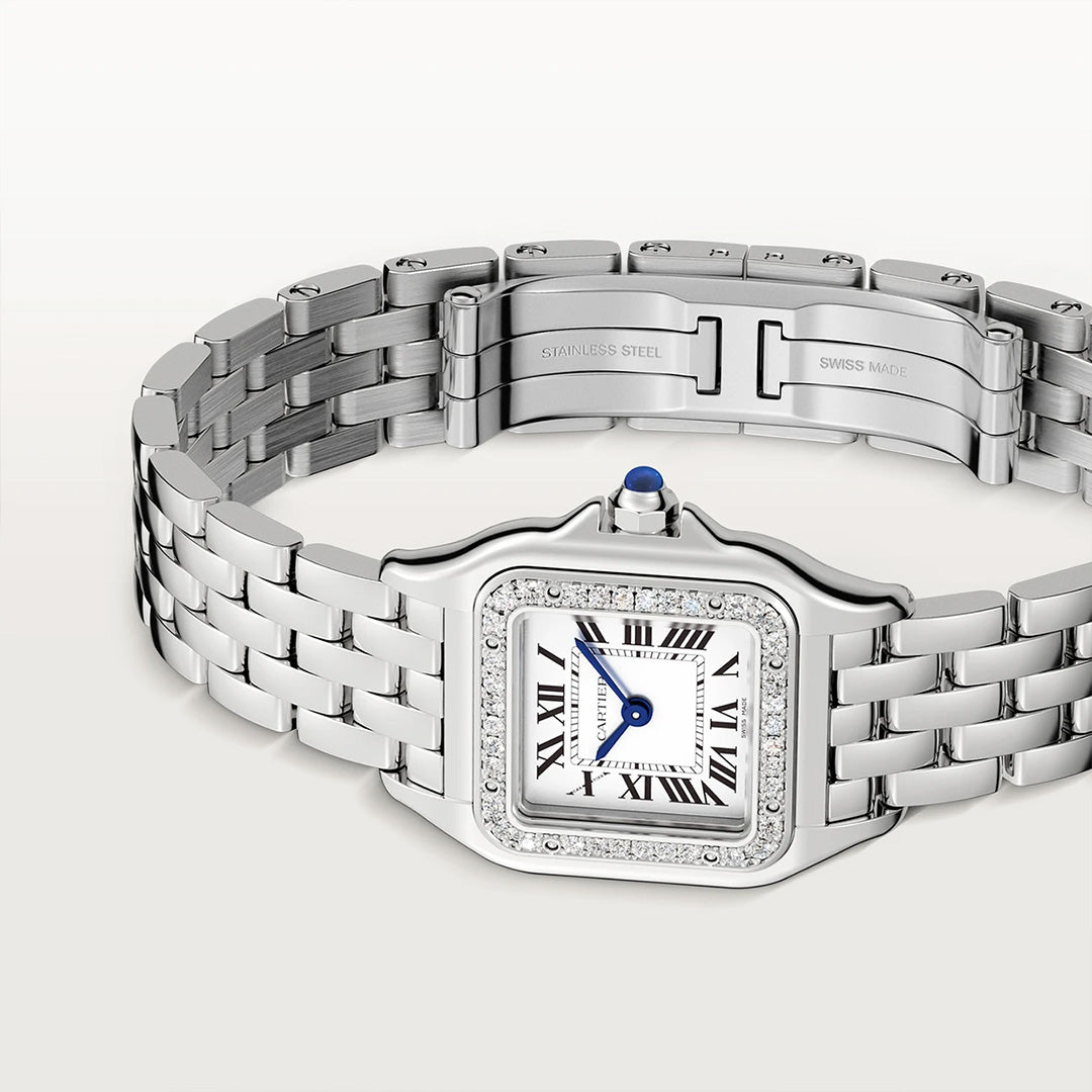 Watch in steel Panthère de Cartier Cartier