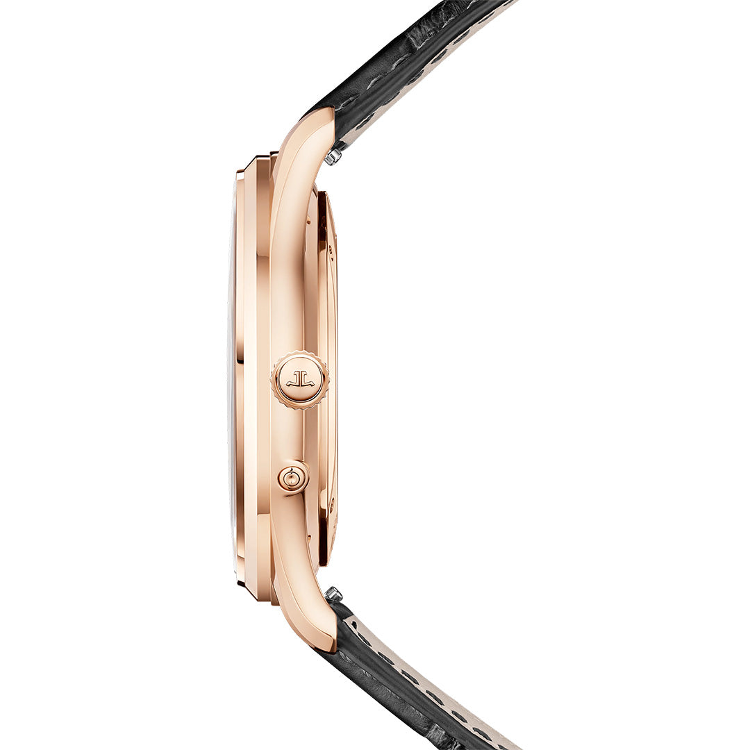 Orologio in oro rosa Master Ultra Thin Moon Jaeger-lecoultre