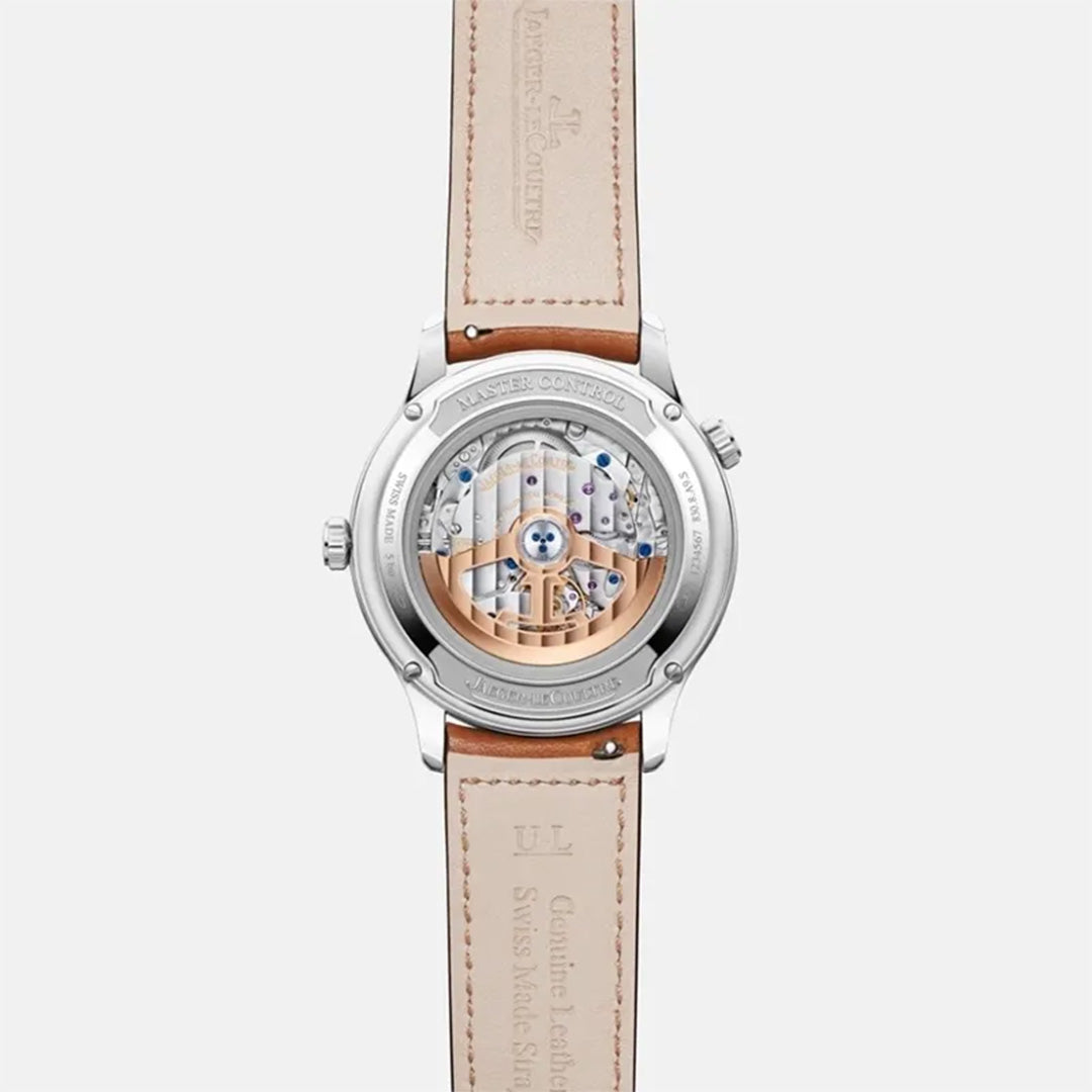 Watch in steel Master Control Geographic Jaeger-lecoultre