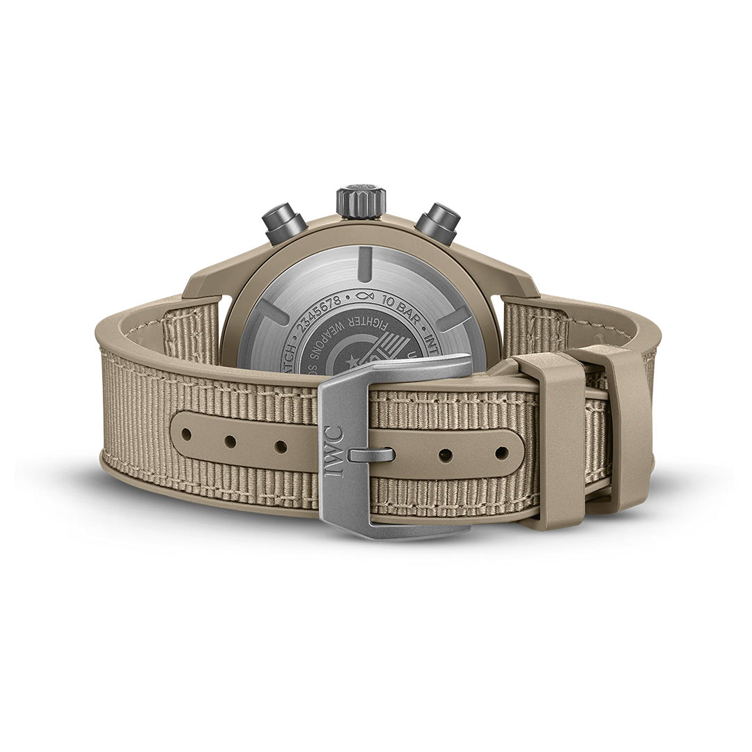 Orologio in ceramica marrone Pilot’s Watch Chronograph 41 TOP GUN Mojave Desert Iwc