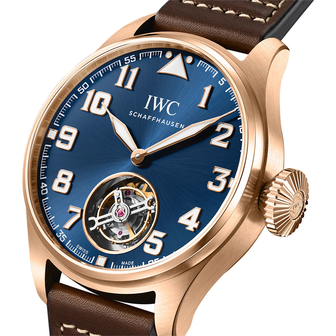 Watch in armor gold Big Pilot’s Watch 43 Tourbillon Le Petit Prince Iwc