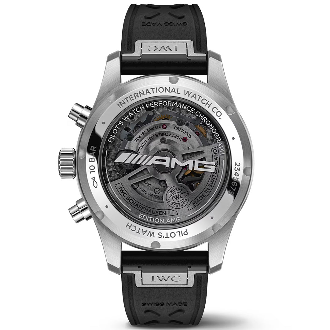 Orologio in titanio Pilot’s Watch Performance Chronograph 41 AMG Iwc