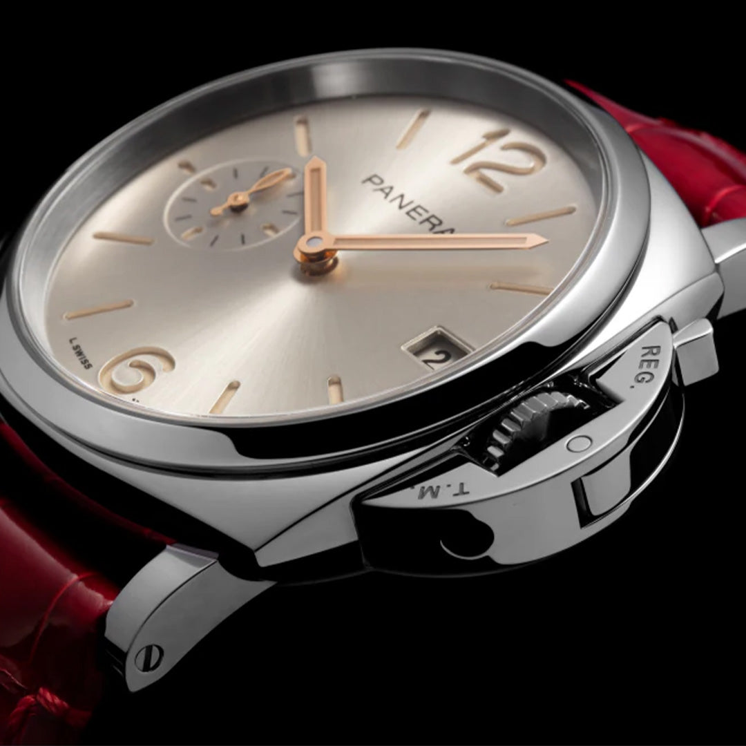 Orologio in acciaio Luminor Due Panerai