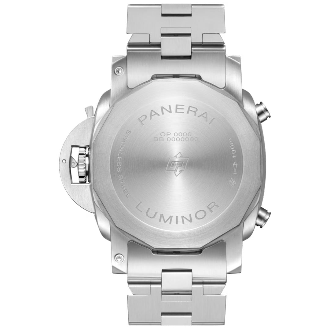 Watch in steel Luminor Chrono Panerai