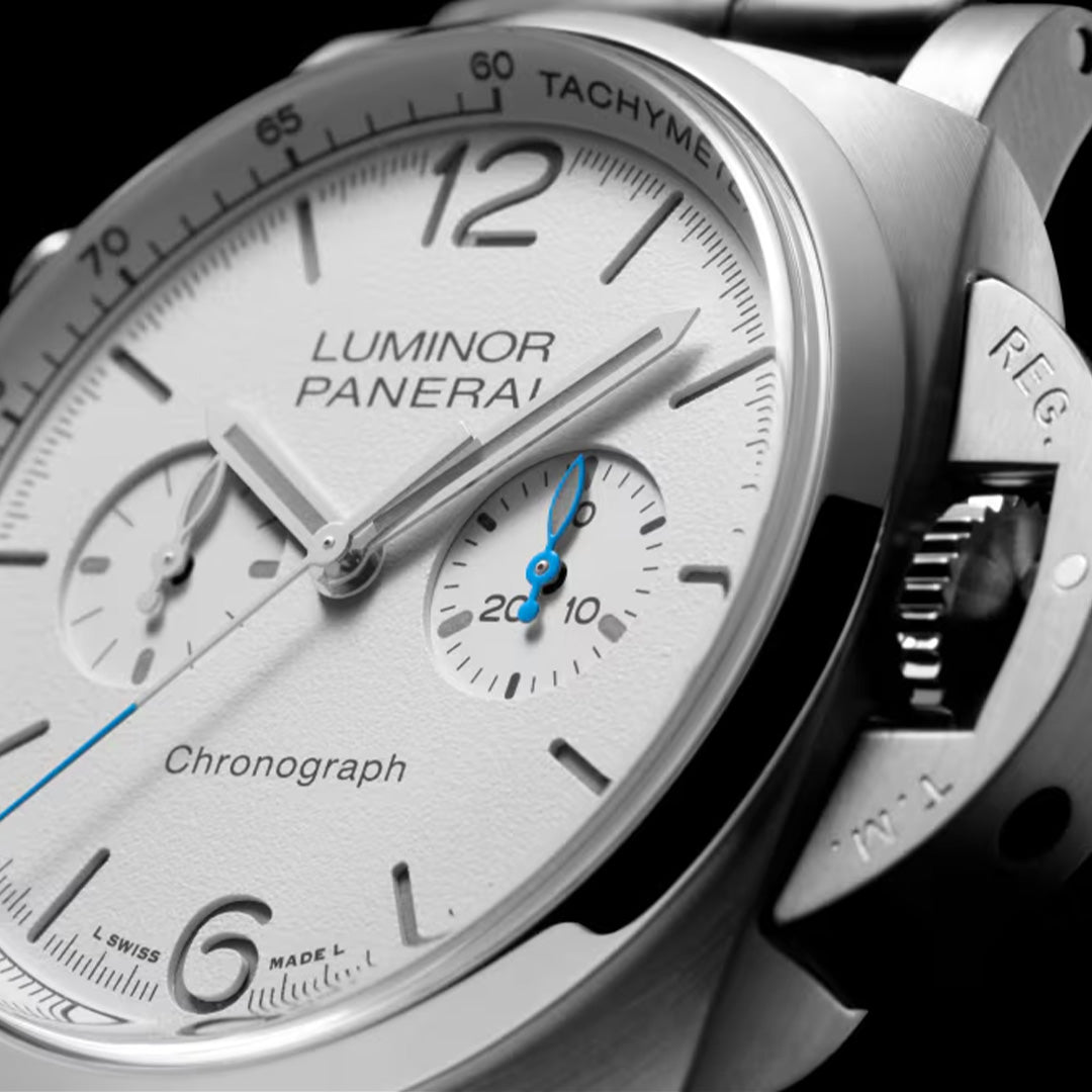 Watch in steel Luminor Chrono Panerai