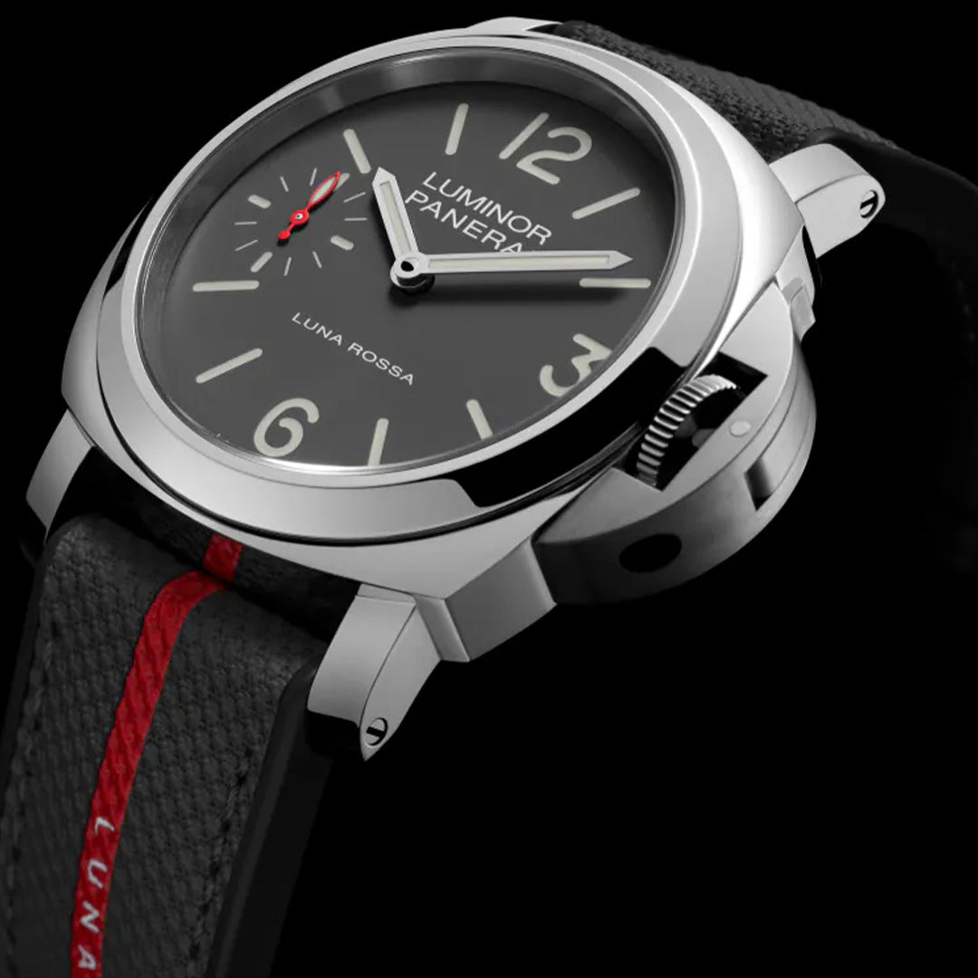 Watch in steel Luminor Tre Giorni Luna Rossa Panerai