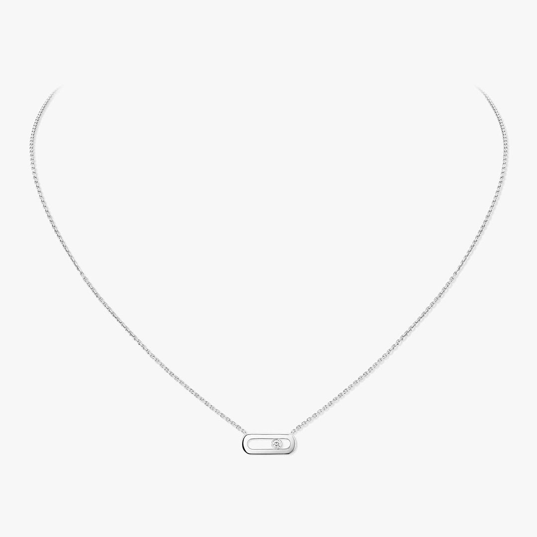 Gioiello in oro bianco Collana Move Uno Messika