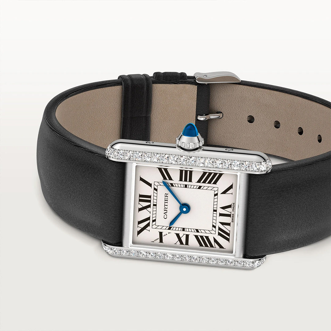 Watch in steel Tank Must Cartier