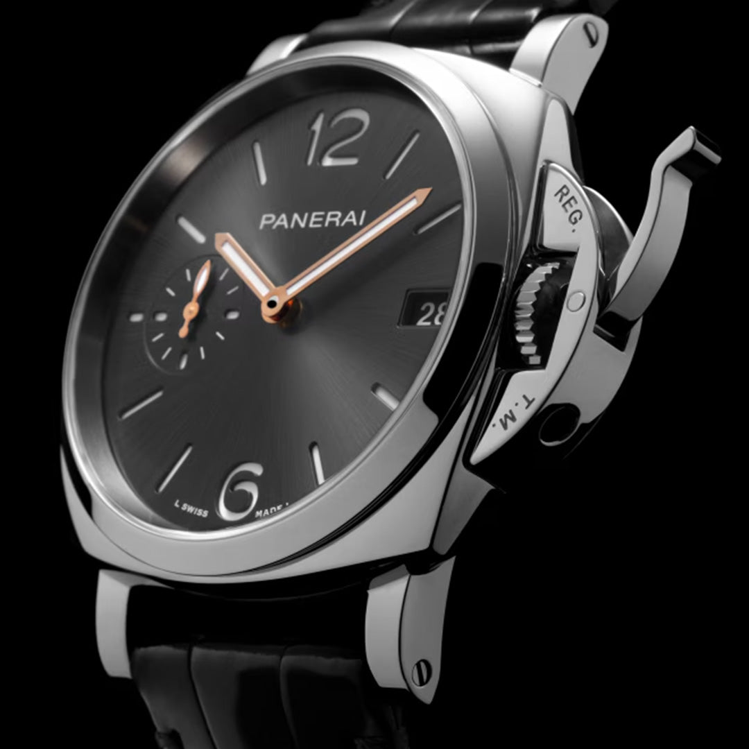 Orologio in acciaio Luminor Due Panerai