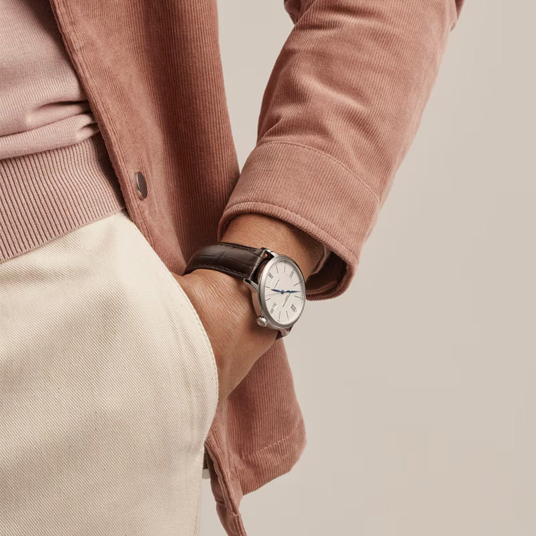 Watch in steel Classima Baume et mercier