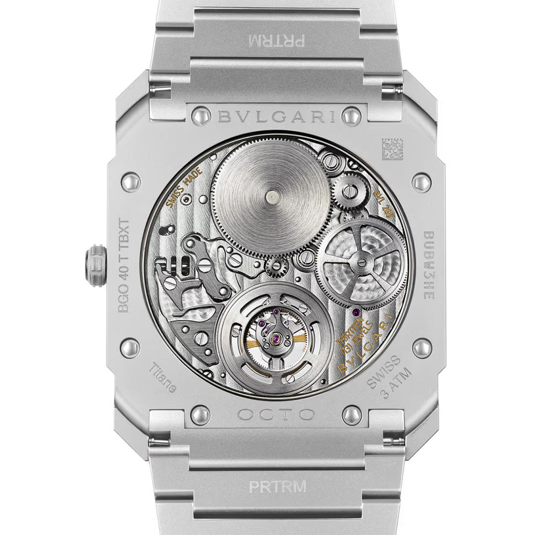 Orologio in platino Octo Finissimo Bulgari