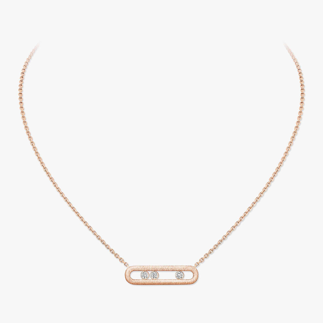 Gioiello in oro rosa Collana Move Classique Ciselé Messika