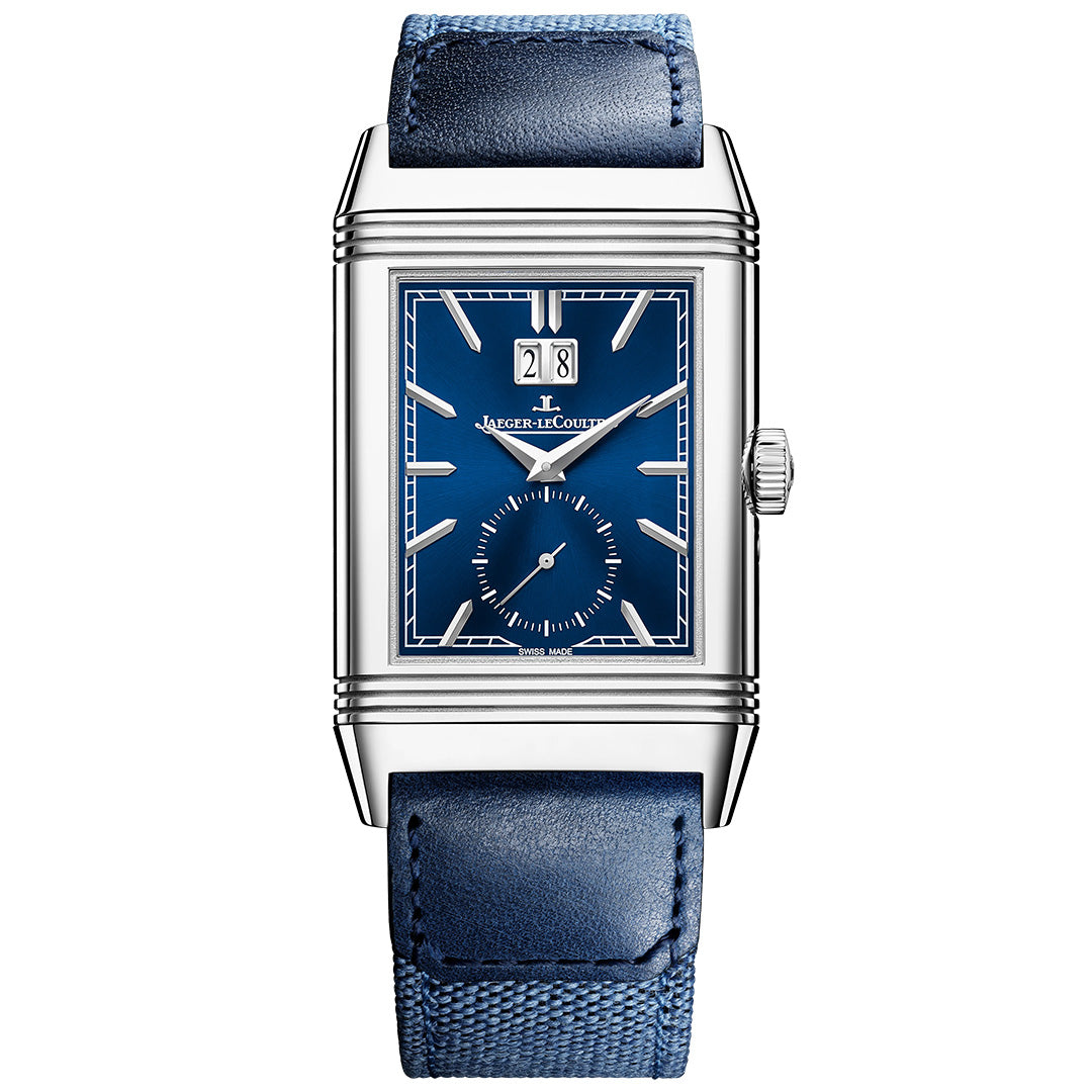 Orologio in acciaio Reverso Tribute Geographic Jaeger-lecoultre
