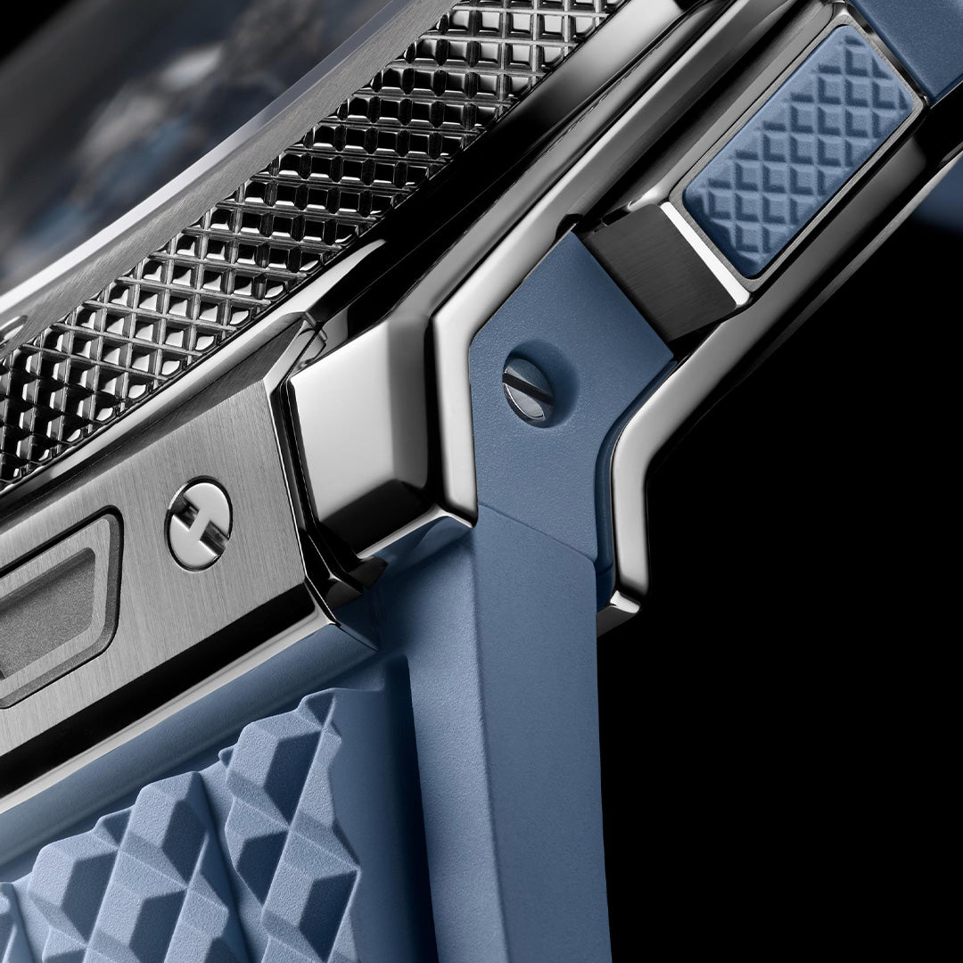 Orologio in titanio Big Bang Original Unico Titanium Coal Blue Hublot