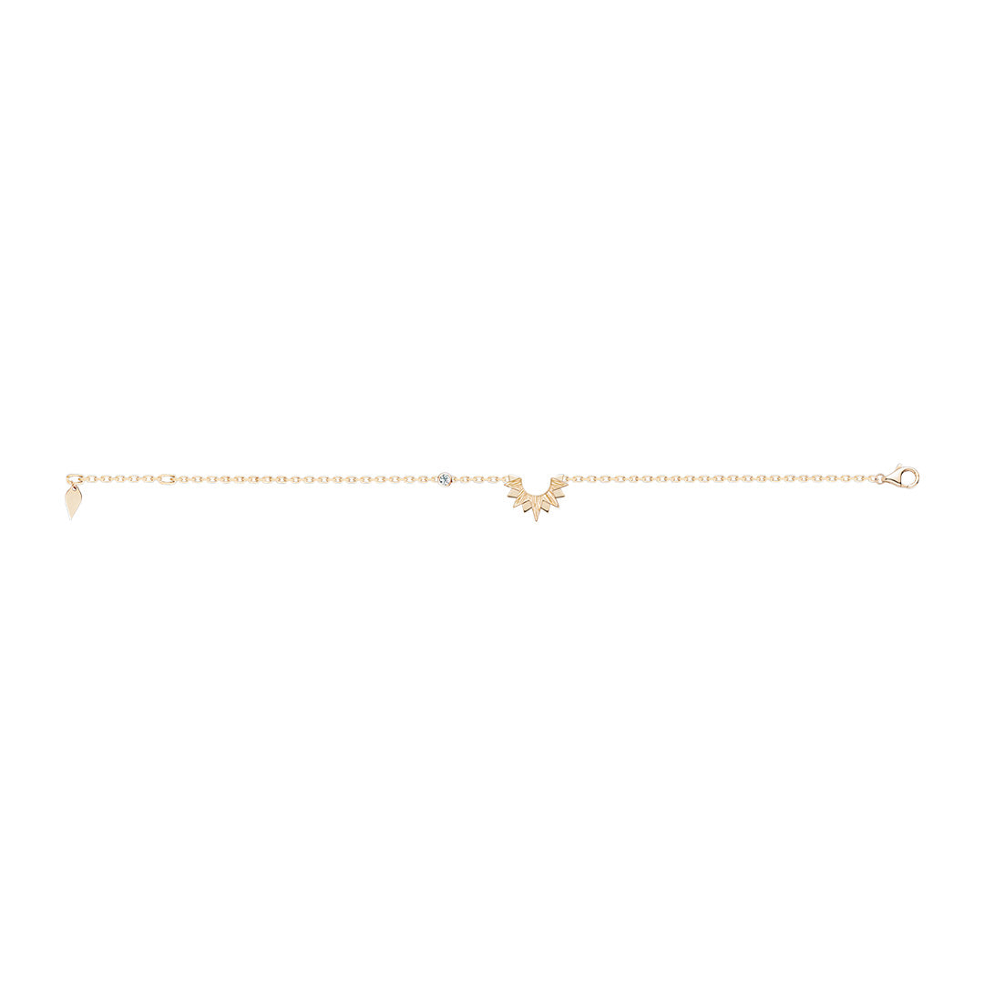 Gioiello in oro rosa Bracciale Sunlight Piaget
