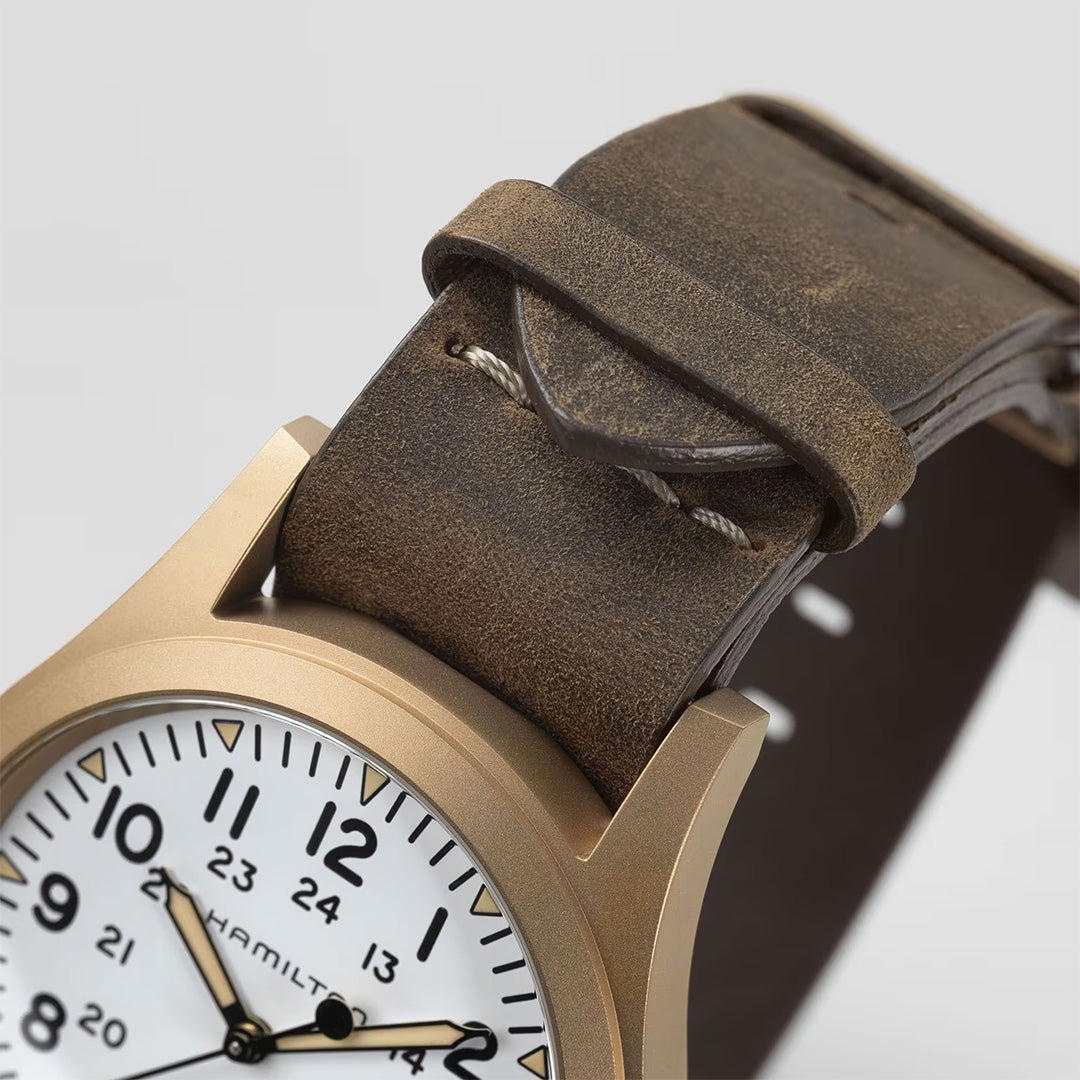Watch in bronze Khaki Field Mechanical Bronze Hamilton