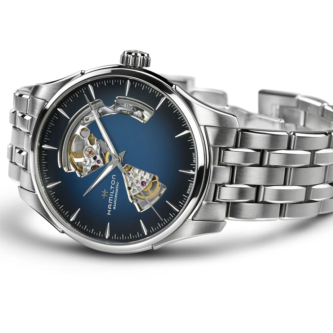 Orologio in acciaio Jazzmaster Open Heart Auto Hamilton