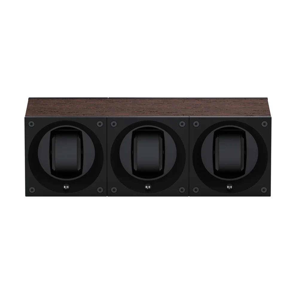 Accessorio in legno Masterbox 3 Orologi Legno Kubik