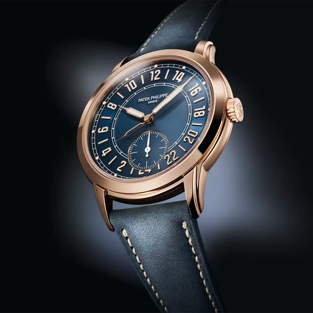 Watch in rose gold Complications Patek philippe