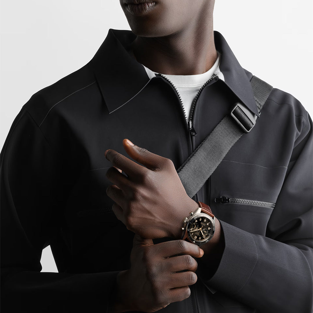 Orologio in acciaio Spirit Flyback Longines