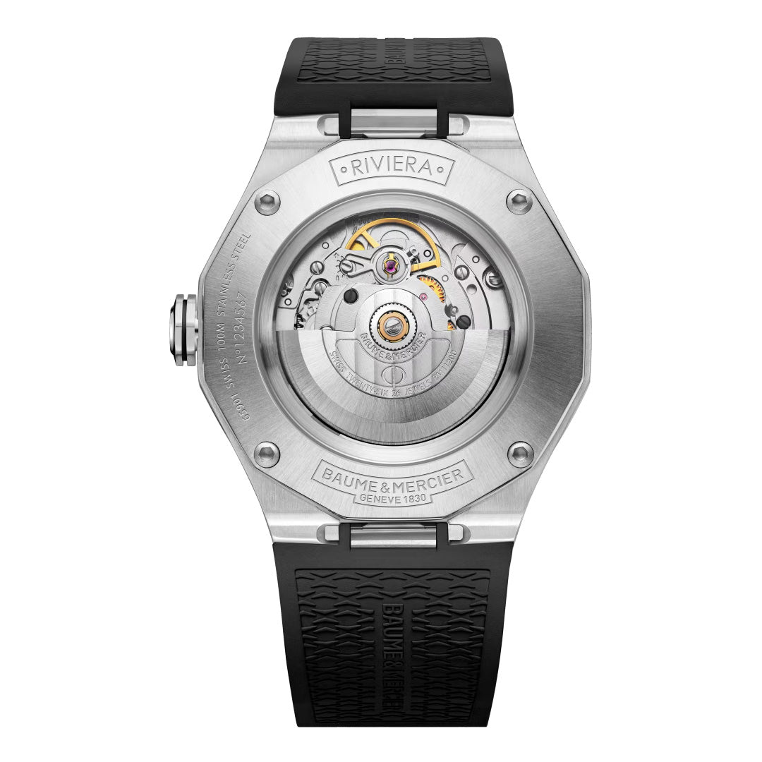 Watch in steel and titanium Riviera Baume et mercier