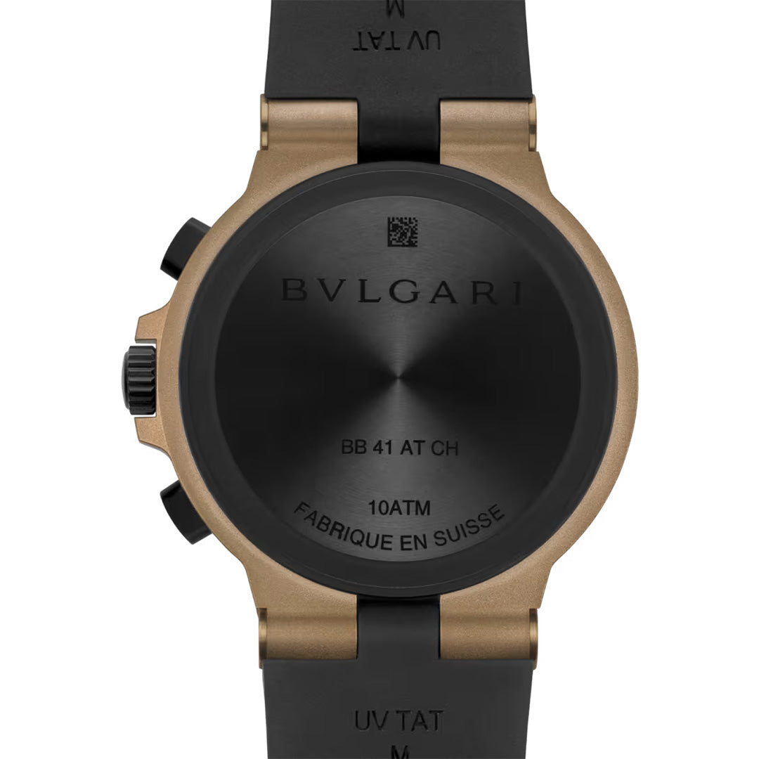 Watch in bronze Bvlgari Aluminium Bulgari