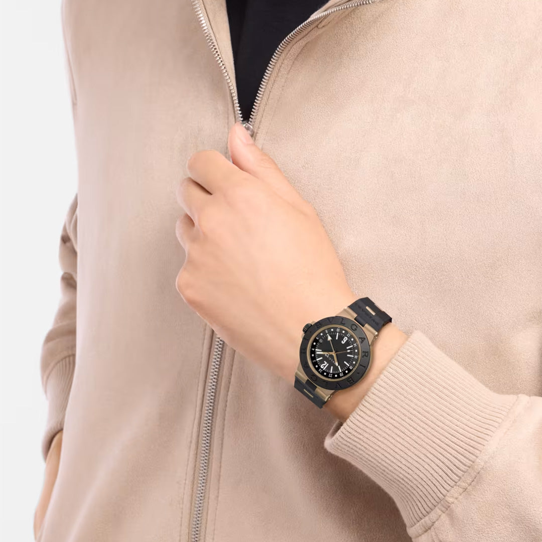 Orologio in bronzo Bvlgari Aluminium Bulgari