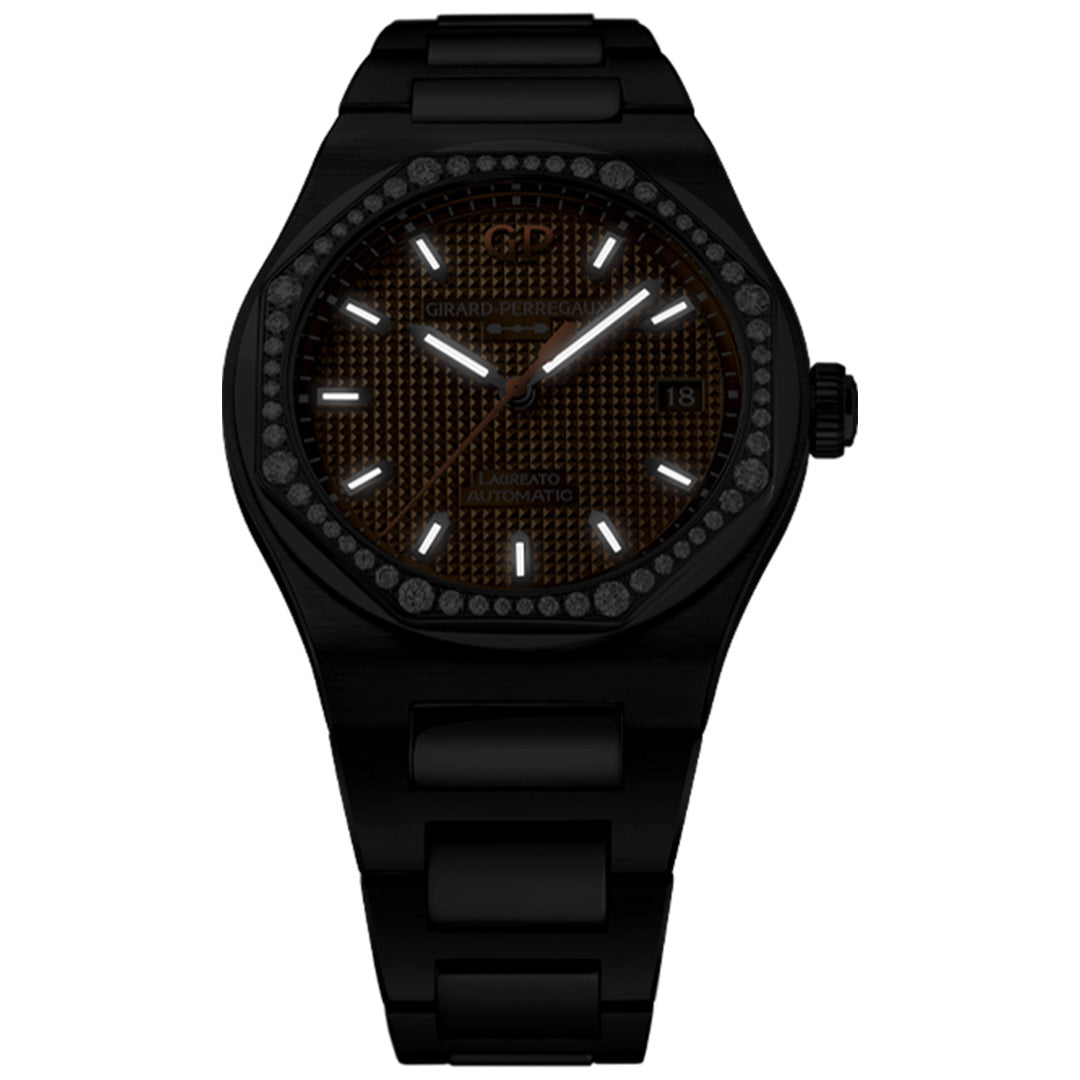 Orologio in acciaio Laureato Girard perregaux