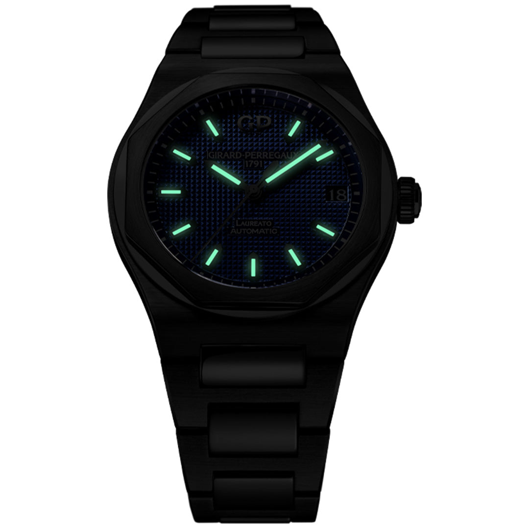 Orologio in acciaio Laureato Girard perregaux