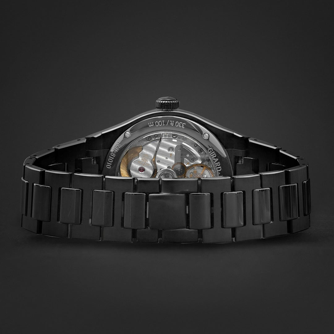 Orologio in ceramica nera Laureato Girard perregaux