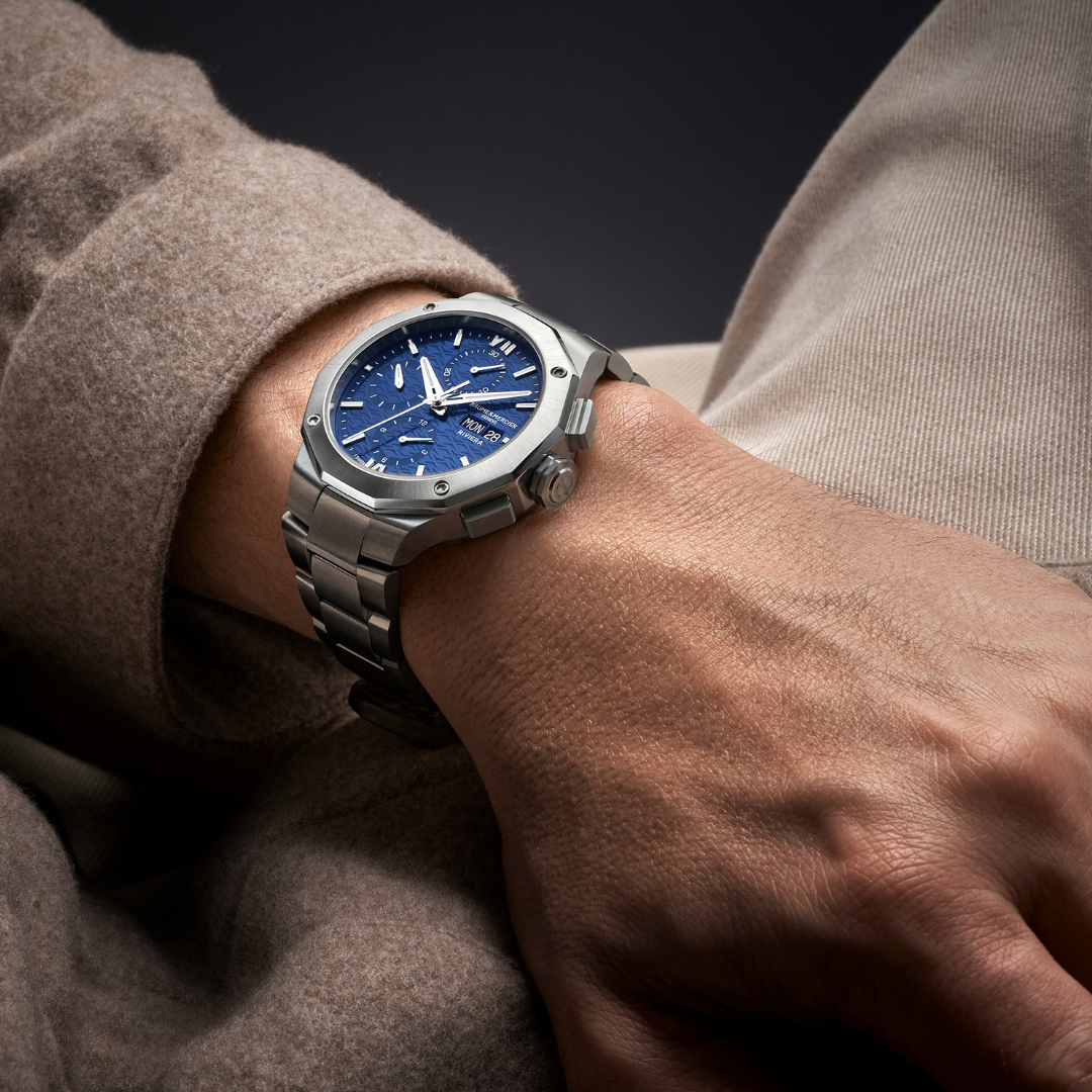 Orologio in acciaio Riviera Baume et mercier
