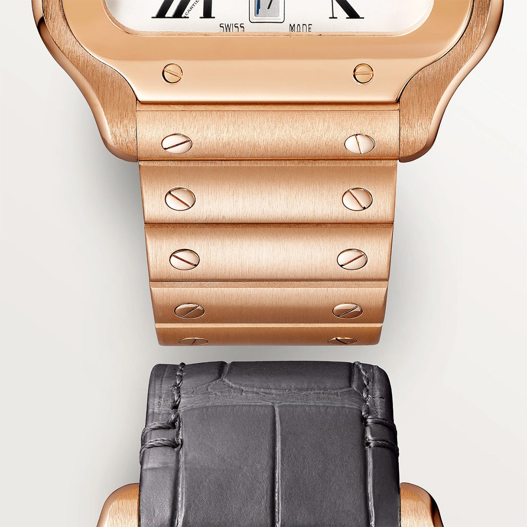 Watch in rose gold Santos de Cartier Cartier