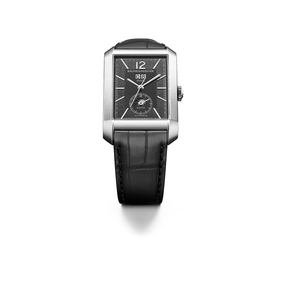 Watch in steel Hampton Baume et mercier