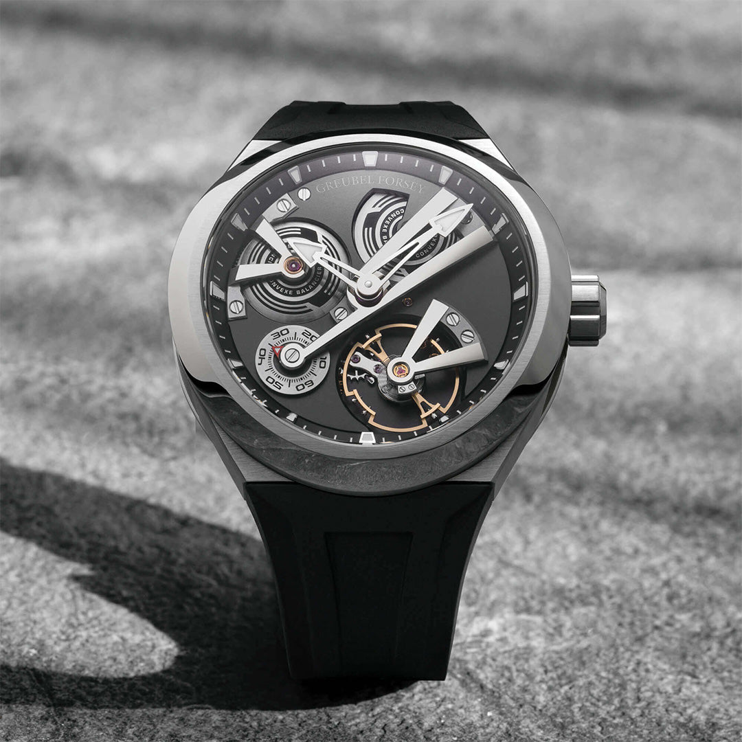 Watch in titanium Balancier 3 Greubel forsey