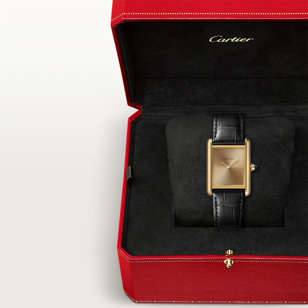 Watch in yellow gold Tank Louis Cartier