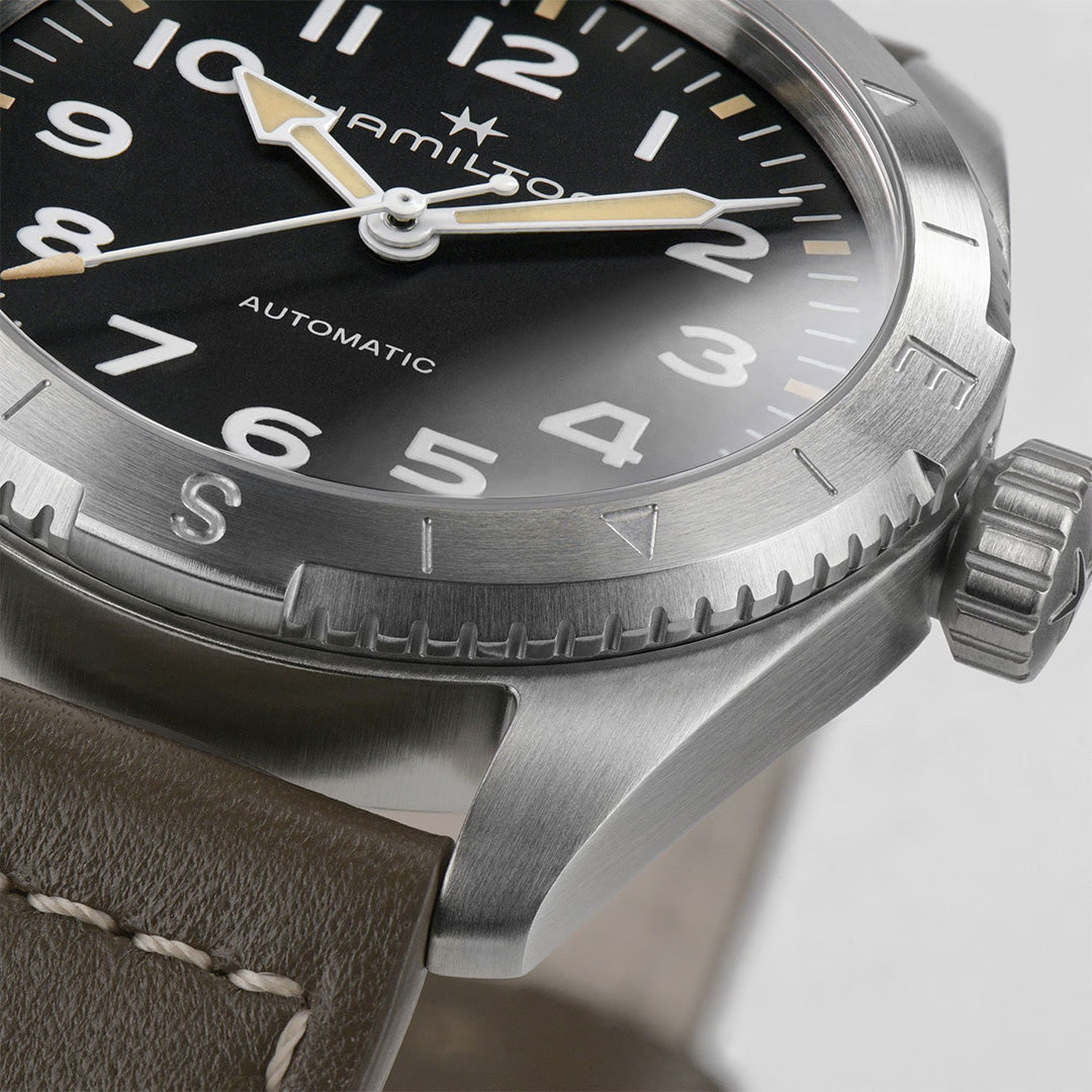 Watch in steel Khaki Field Expedition Auto Hamilton