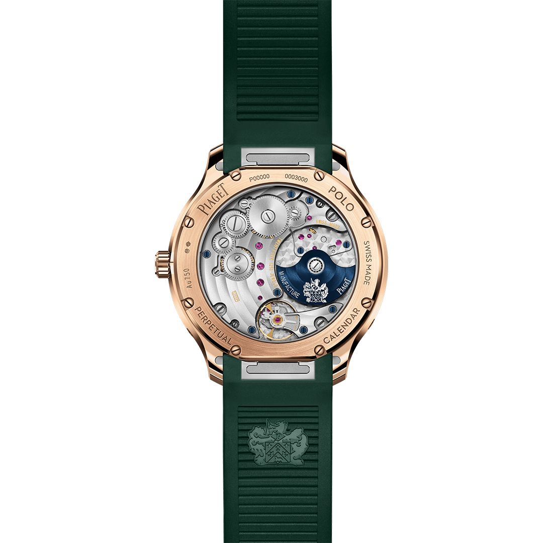 Orologio in oro rosa Piaget Polo Perpetual Calendar Ultra-Thin Piaget