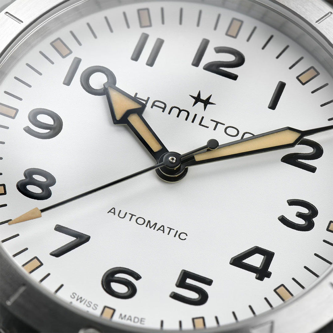 Orologio in acciaio Khaki Field Expedition Auto Hamilton