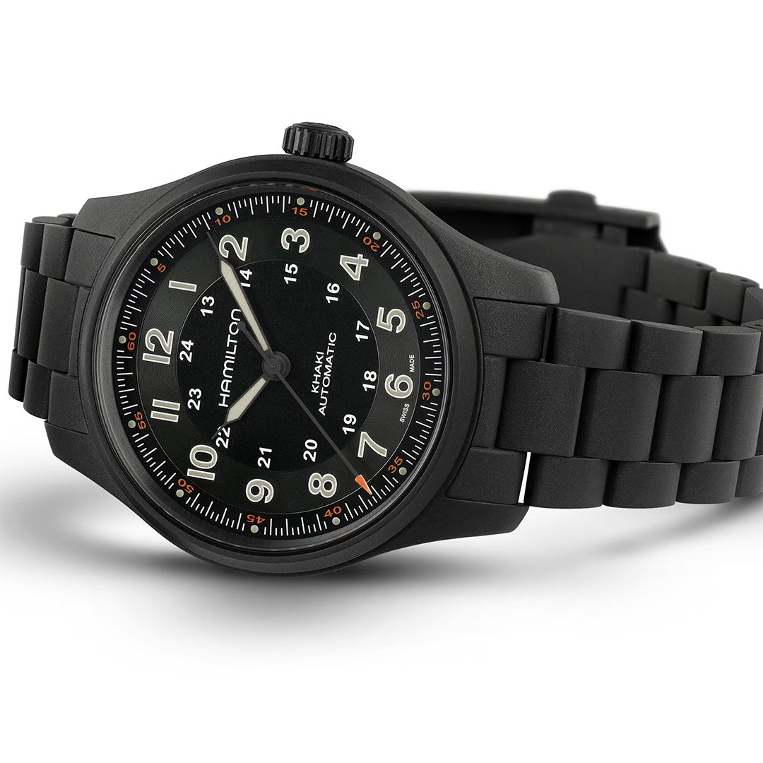 Orologio in titanio Khaki Field Titanium Auto Hamilton
