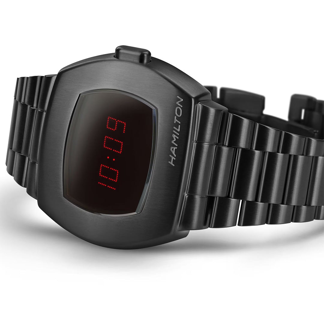Orologio in pvd American Classic PSR Digital Quartz Hamilton