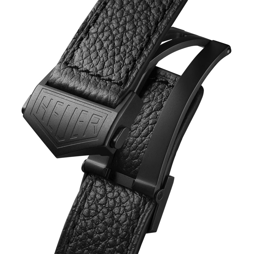 Watch in dlc-coated titanium Monaco Chronograph Stopwatch Tag heuer