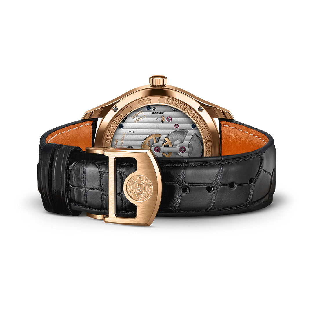 Watch in armor gold Portugieser Hand-Wound Tourbillon Iwc