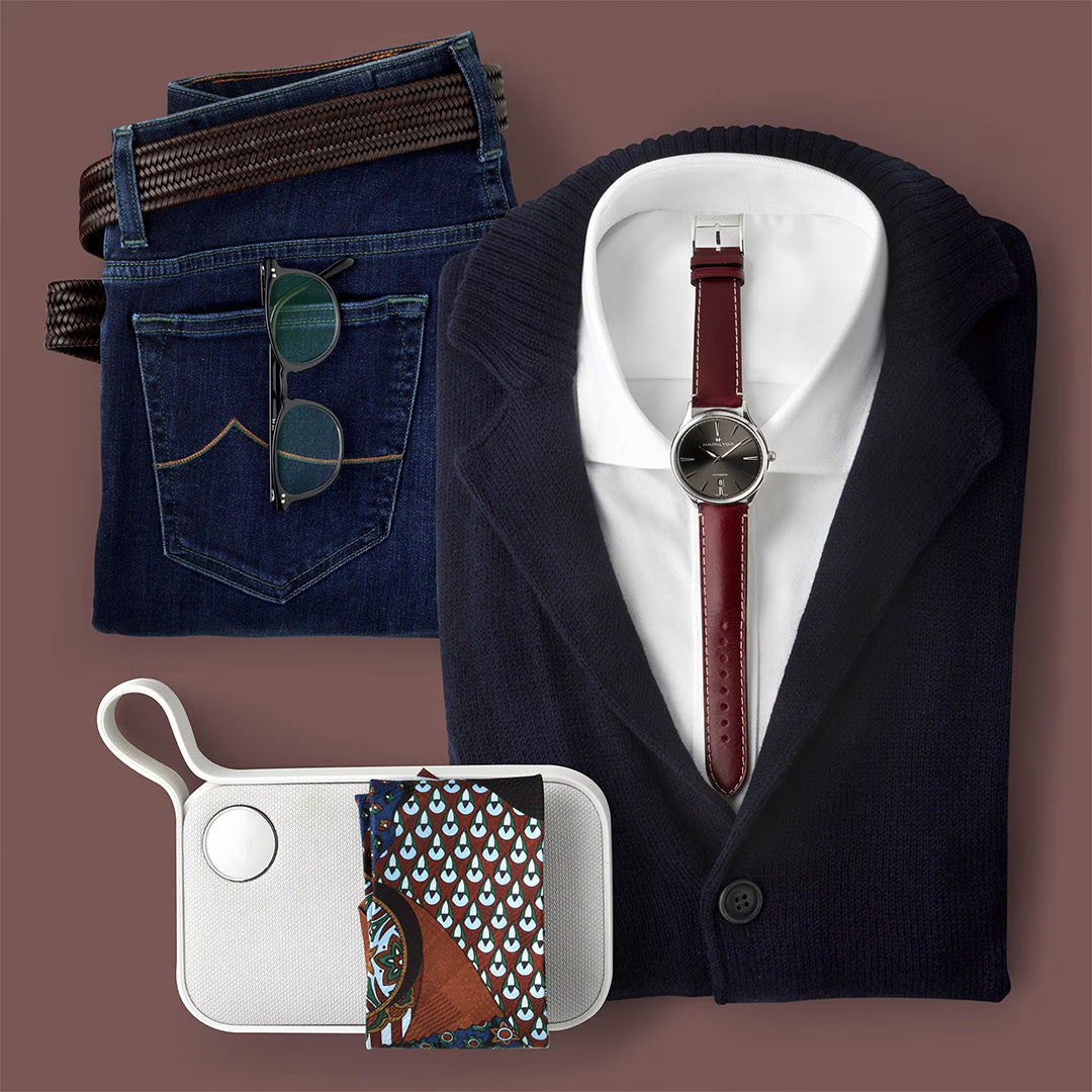 Orologio in acciaio Jazzmaster Thinline Auto Hamilton
