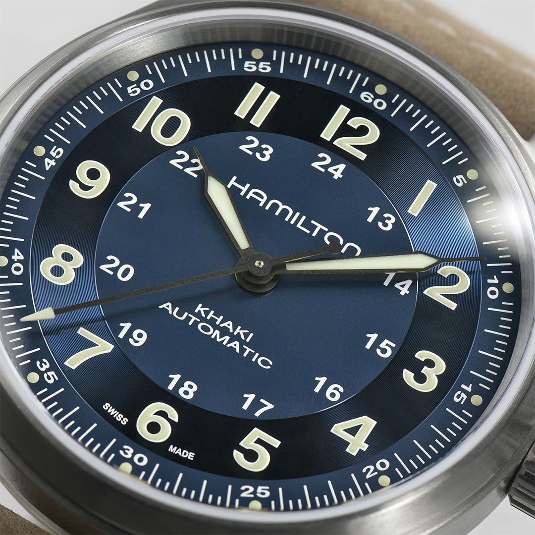 Watch in titanium Khaki Field Titanium Auto Hamilton