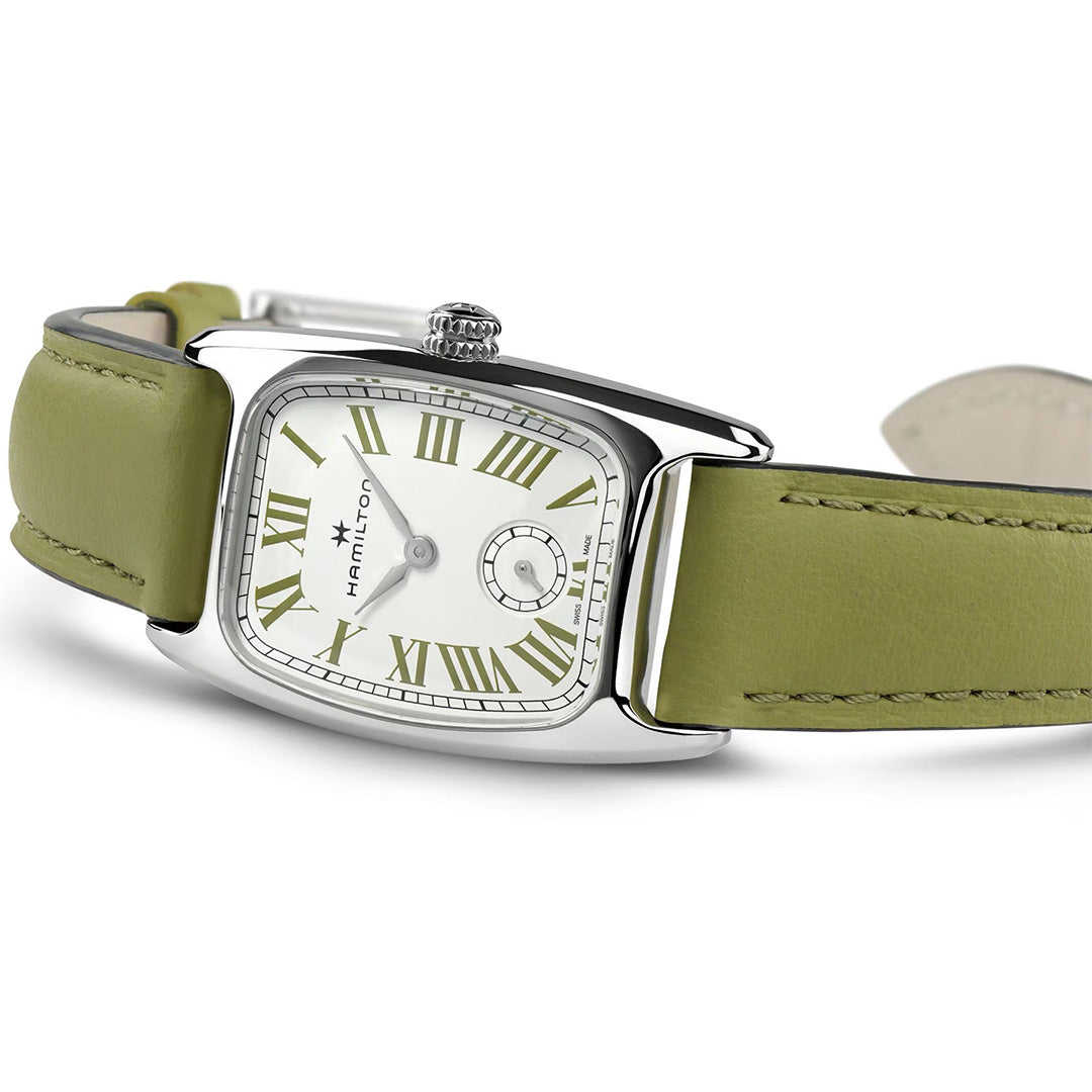 Watch in steel American Classic Hamilton