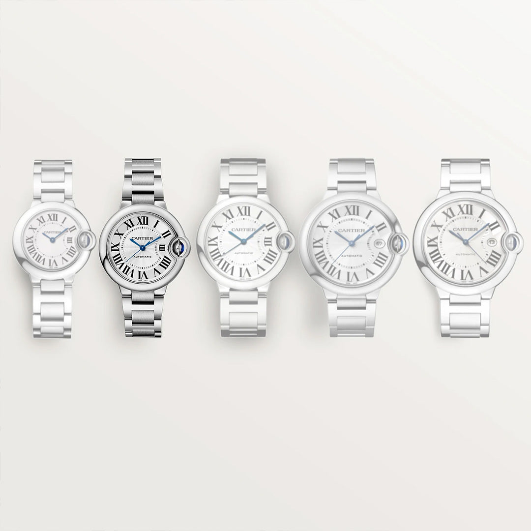 Watch in steel Ballon Bleu de Cartier Cartier
