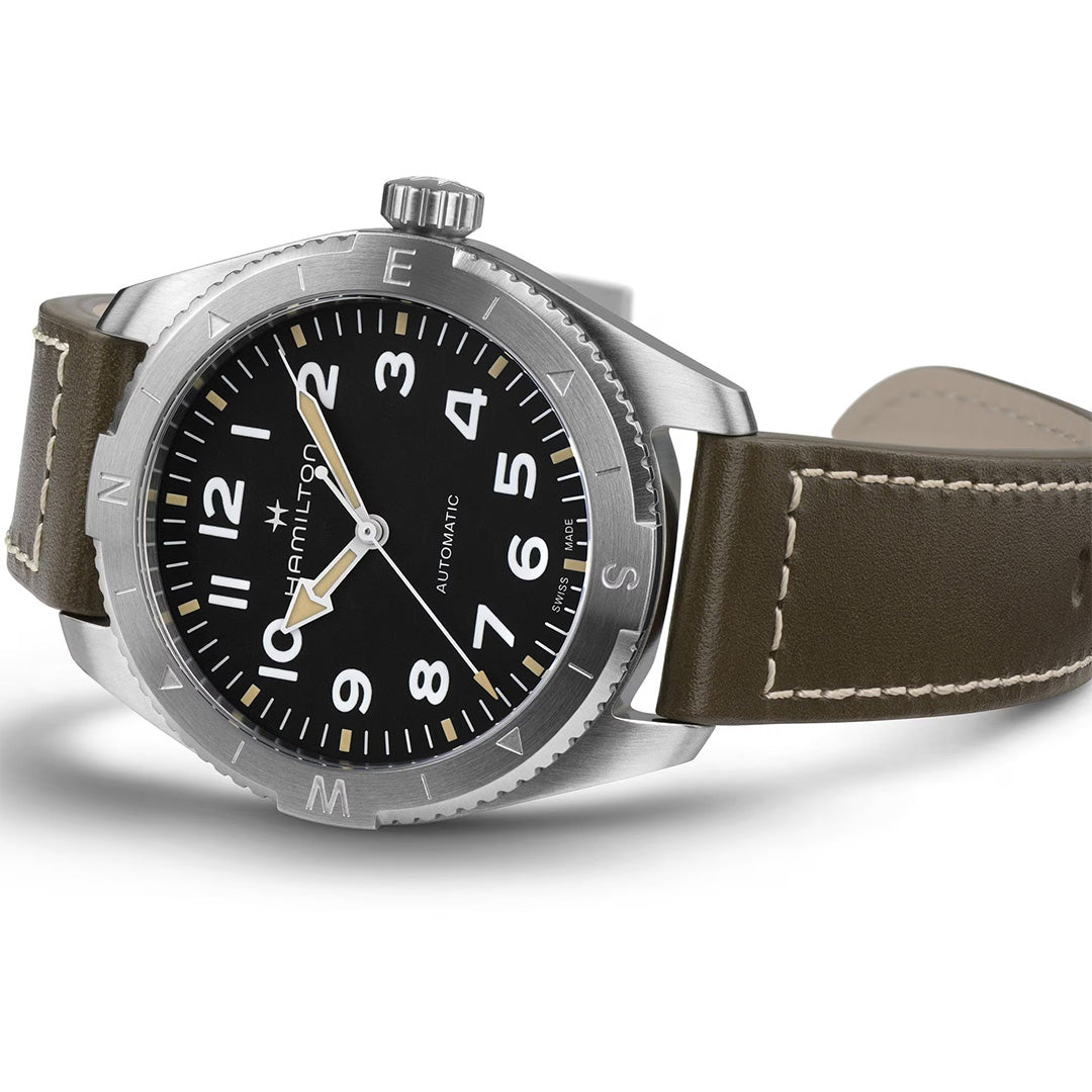 Orologio in acciaio Khaki Field Expedition Auto Hamilton